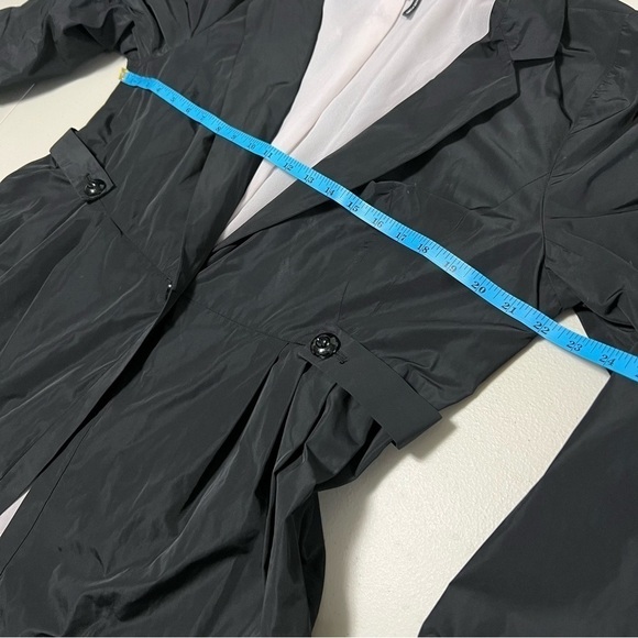 NIC + Zoe Perforated Hem Windbreaker Dress Coat - Picture 7 of 9